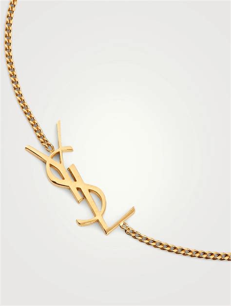 saint laurent ysl bracelet pendent|Saint Laurent jewelry.